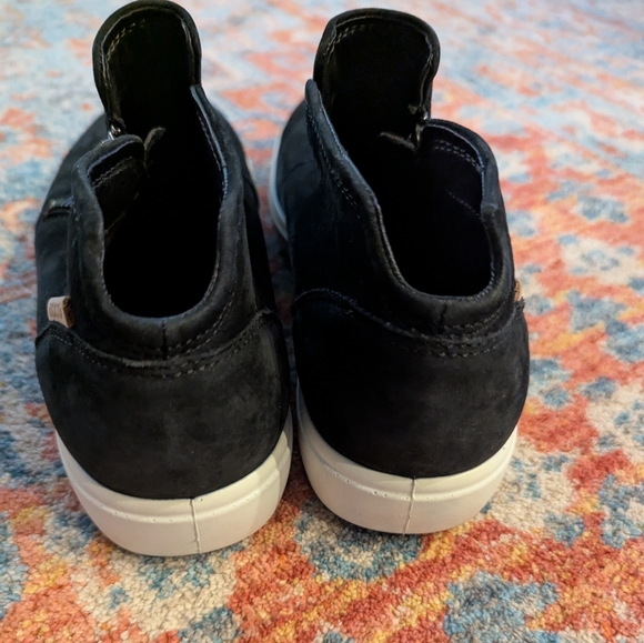 ECCO Soft 7 Low Cut Zip Bootie Women's EU 41 US 10/10.5 Suede Leather Shoes - Picture 4 of 8